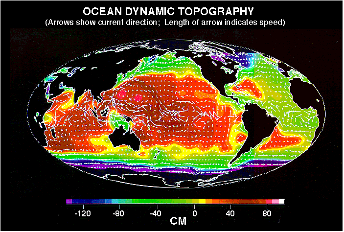 ocean currents in canada. clockwise ocean currents
