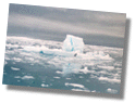 Photo of a glacier.