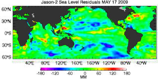 May 2009 Global Sea Level Anomalies