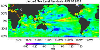 June 2009 Global Sea Level Anomalies