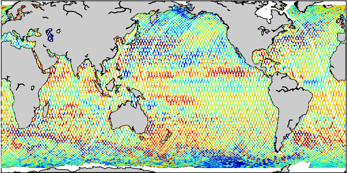 Sea Surface Height Anomaly: SARAL, Jason-2 and Jason-3 Measurements from 10-May-2019 to 20-May-2019