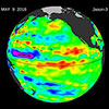 Warm Water in the Central Pacific