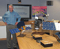 Bill Patzert during the videoconference.