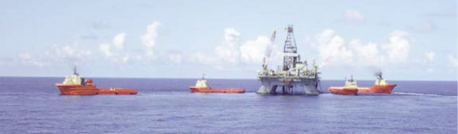 Offshore oilfield operational support: Gulf of Mexico