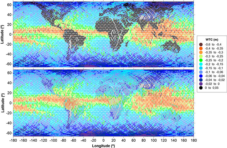 GPD Wet Tropospheric Corrections for Present and Future Altimeter Missions