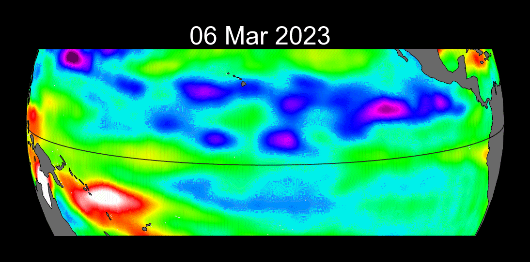 El Nino 2023 animation