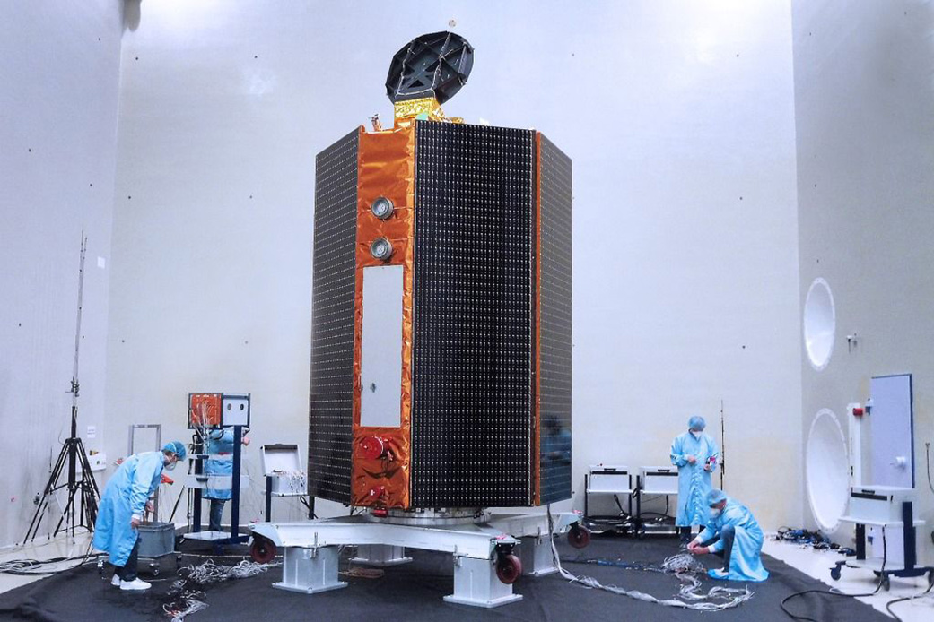 Testing of Sentinel-6 Michael Freilich satellite