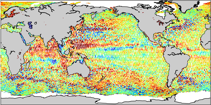 Along-Track Near Real-Time Data
