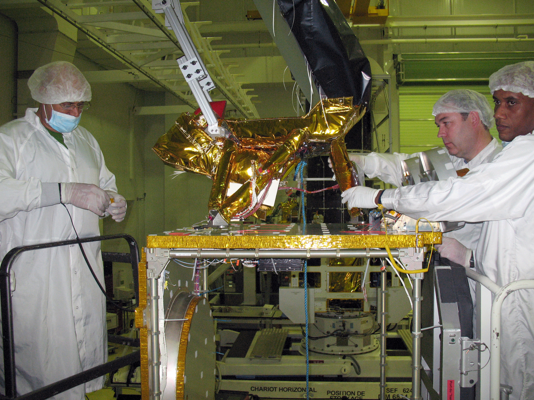 Radiometer Install - Jan. 2007