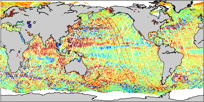 Along-Track Near Real-Time Data