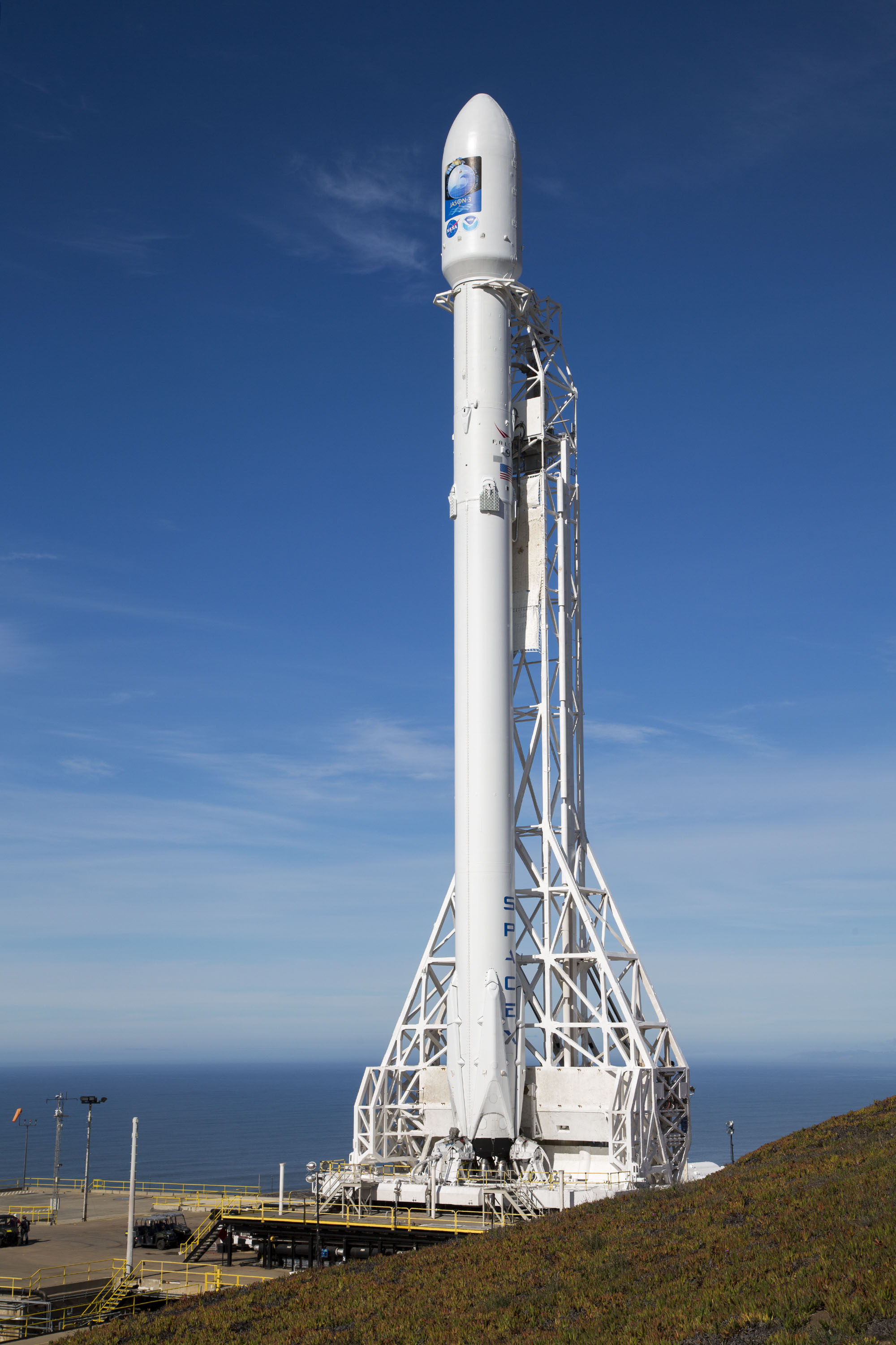Jason-3 on the Launch Pad