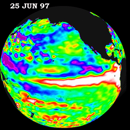 Satellites confirm that El Niño is back and strong